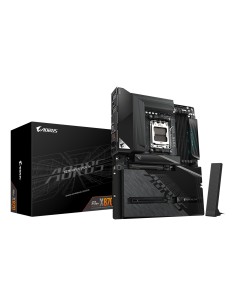 X870 AORUS STEALTH Placa Base - Compatible con procesadores AMD Ryzen 9000, VRM digital de 16+2+2 fases, hasta 8200MHz DDR5 (O.C