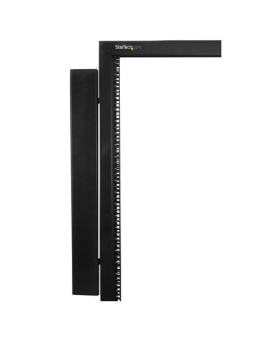 Gestor Organizador Vertical de Cableado con Lengüetas - 0U - 1,8m