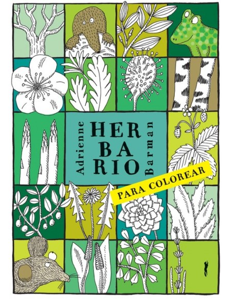 HERBARIO PARA COLOREAR