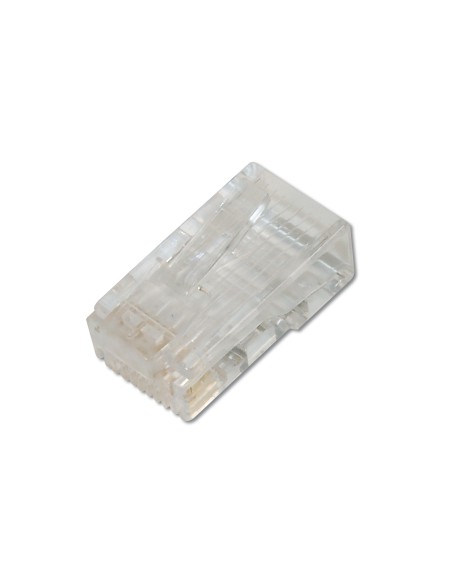 Conector modular CAT 6 para cable redondo, sin apantallar, Conector de paso