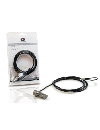 CNBCOMLOCK18 cable antirrobo Negro 1,8 m