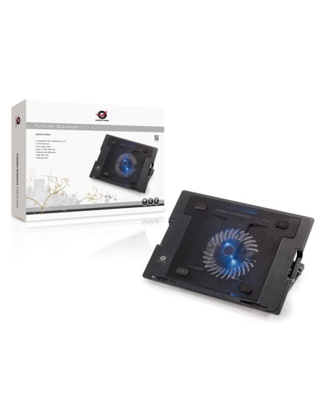 Base plegable de refrigeración para equipos portátiles