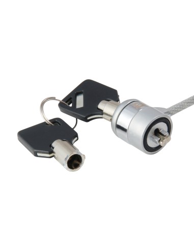 CNBSLOCK15 cable antirrobo Plata 1,5 m
