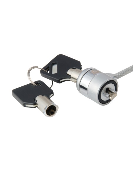 CNBSLOCK15 cable antirrobo Plata 1,5 m