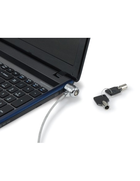 CNBSLOCK15 cable antirrobo Plata 1,5 m