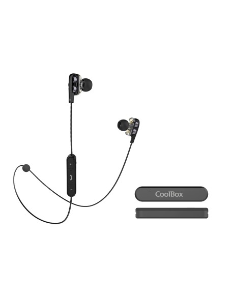 CoolTwin Auriculares Dentro de oído Bluetooth Negro