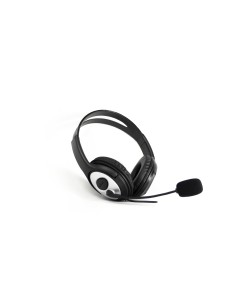 coolCHAT 3.5 Auriculares Diadema Conector de 3,5 mm Negro, Plata