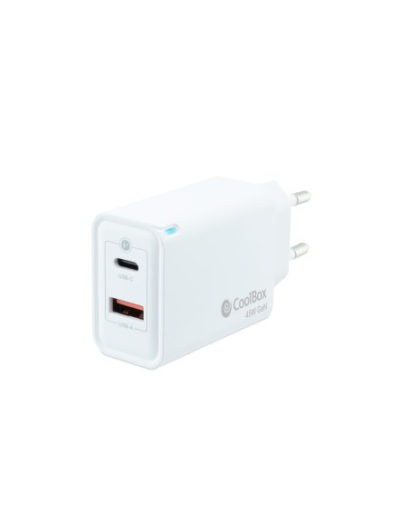 Cargador USB 45W con tecnología GaN