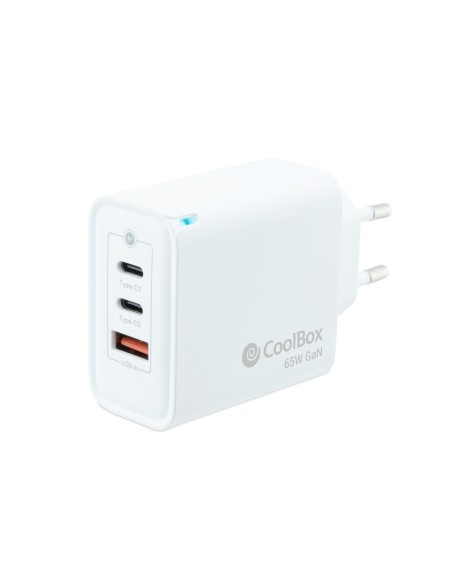 Cargador USB 65W con tecnología GaN