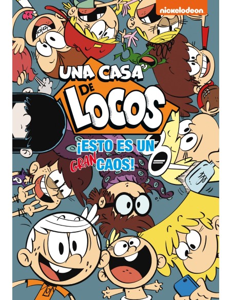 iEsto es un gran caos Una casa de locos Comic