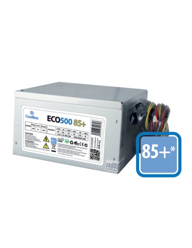 ECO500 85+ unidad de fuente de alimentación 300 W 20+4 pin ATX ATX Gris