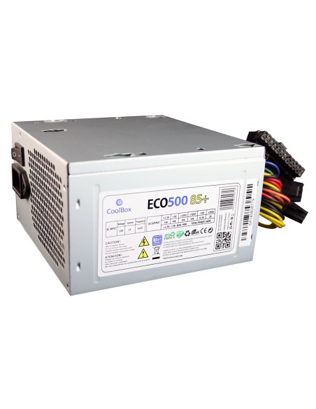 ECO500 85+ unidad de fuente de alimentación 300 W 20+4 pin ATX ATX Gris
