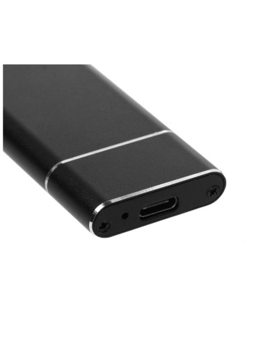 miniChase S32 Caja externa para unidad de estado sólido (SSD) Negro M.2