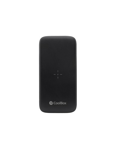 COO-PB10KW-BK1 batería externa 10000 mAh Cargador inalámbrico Negro