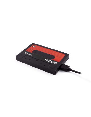 SlimChase R-2533 Carcasa de disco duro/SSD Negro, Rojo 2.5"