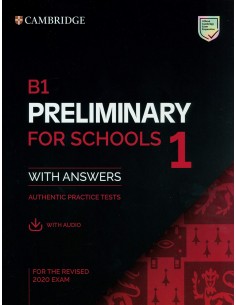 B1 PRELIMINART FIR SCHOOLS 1 REVISED EXAM STUDENT WITH ANSWERS 020