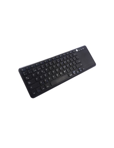 CoolTouch teclado RF inalámbrico QWERTY Español Negro