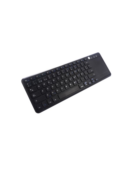 CoolTouch teclado RF inalámbrico QWERTY Español Negro CoolTouch teclado RF inalámbrico QWERTY Español Negro