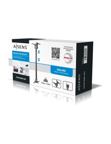 CP02TSRE-051 montaje para projector Techo Negro