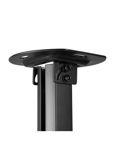 Soporte Universal Giratorio, Inclinable y Extensible de Techo para Proyector 13.5Kg, Negro