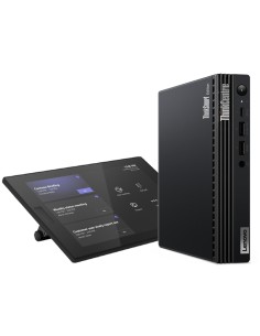 ThinkSmart Tiny Kit Intel® Core i3 i3-13100T 16 GB DDR4-SDRAM 256 GB SSD Windows 11 IoT Enterprise Mini PC Negro