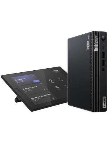 ThinkSmart Tiny Kit Intel® Core i3 i3-13100T 16 GB DDR4-SDRAM 256 GB SSD Windows 11 IoT Enterprise Mini PC Negro