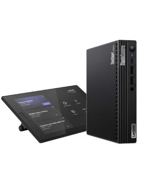 ThinkSmart Tiny Kit Intel® Core i3 i3-13100T 16 GB DDR4-SDRAM 256 GB SSD Windows 11 IoT Enterprise Mini PC Negro