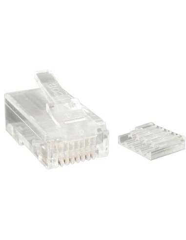CRJ45C6STR50 conector RJ-45 Transparente
