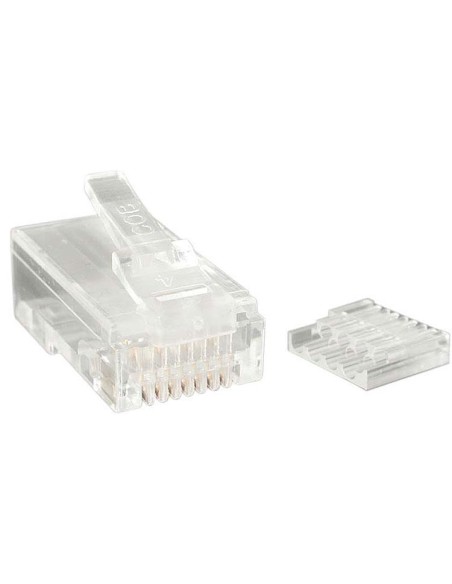 CRJ45C6STR50 conector RJ-45 Transparente CRJ45C6STR50 conector RJ-45 Transparente