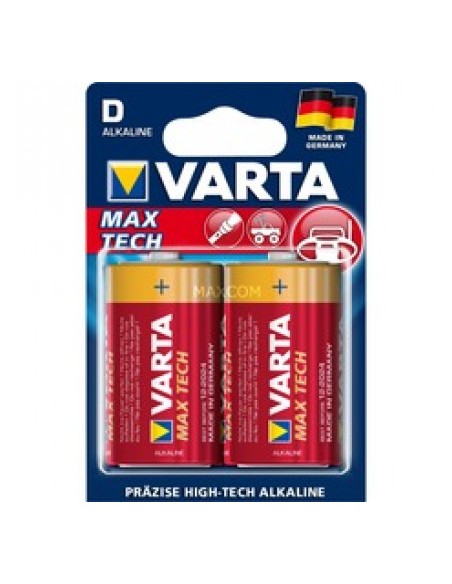 MAX TECH 2x Alkaline D Batería de un solo uso Alcalino