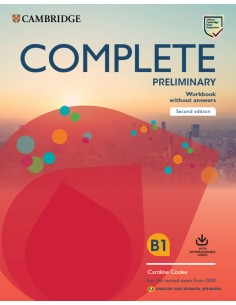 COMPLETE PET SPANISH SPEAKERS WORKBOOK WITHOUT ANSWERS 2019