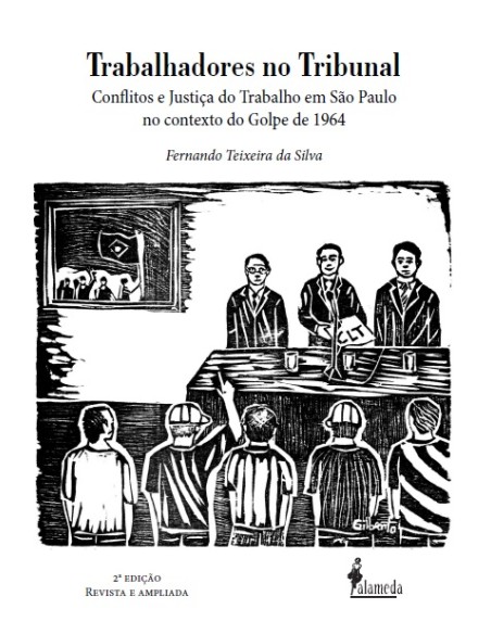 Trabalhadores no tribunal