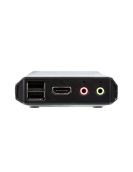 Switch KVM USB 4K HDMI de 2 puertos con cable con selector de puerto remoto Switch KVM USB 4K HDMI de 2 puertos con cable con selector de puerto remoto