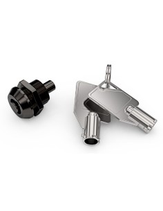 CLYKAB25 cable antirrobo Plata, Negro