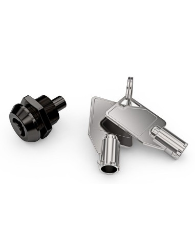 CLYKAB25 cable antirrobo Plata, Negro