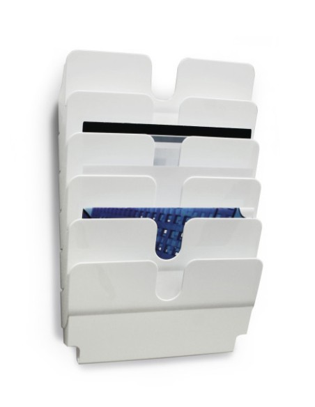 FLEXIPLUS estantería para libros 6 estanterías Blanco