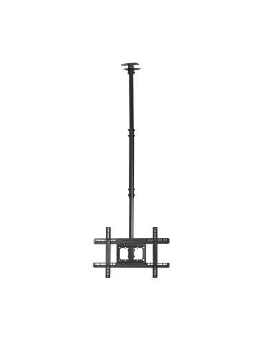 Soporte De Techo Giratorio, Inclinable, Extensible Para Monitor/TV 50kg De 37-80, Negro