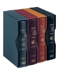 ALBUM MONEDAS PARDO EURO CAJETIN BURDEOS