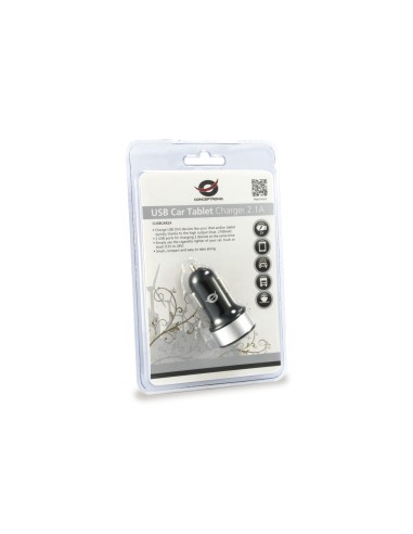 CUSBCAR2A cargador de dispositivo móvil Plata Auto