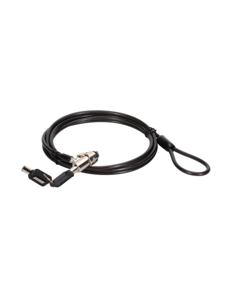 CUSTODIO02BS cable antirrobo Negro 1,8 m