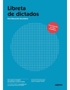 LIBRETA DE DICTADOS A5 SECUNDARIA