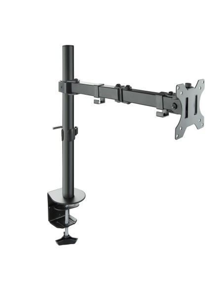 Soporte de Mesa Giratorio e Inclinable para Pantalla (Monitor / TV Plasma / LCD / LED) 13"-32", de Un Brazo, max 8 kg, Negro