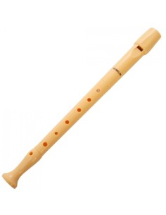 Flauta lisa melodi funda verde