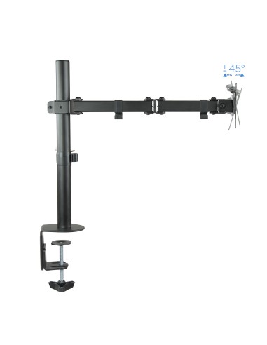 Soporte de Mesa Giratorio e Inclinable para Pantalla (Monitor / TV Plasma / LCD / LED) 13"-32", de Un Brazo, max 8 kg, Negro