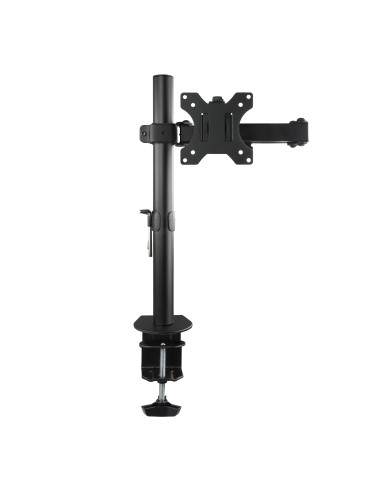 Soporte de Mesa Giratorio e Inclinable para Pantalla (Monitor / TV Plasma / LCD / LED) 13"-32", de Un Brazo, max 8 kg, Negro