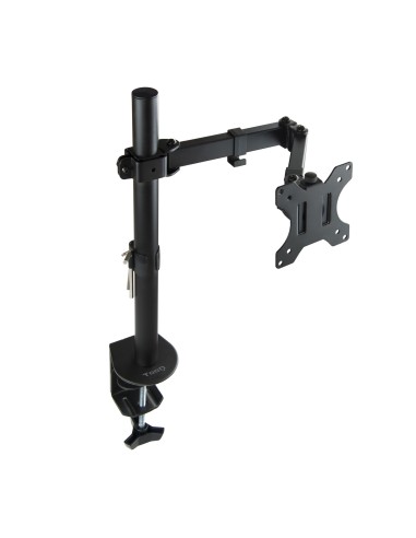 Soporte de Mesa Giratorio e Inclinable para Pantalla (Monitor / TV Plasma / LCD / LED) 13"-32", de Un Brazo, max 8 kg, Negro