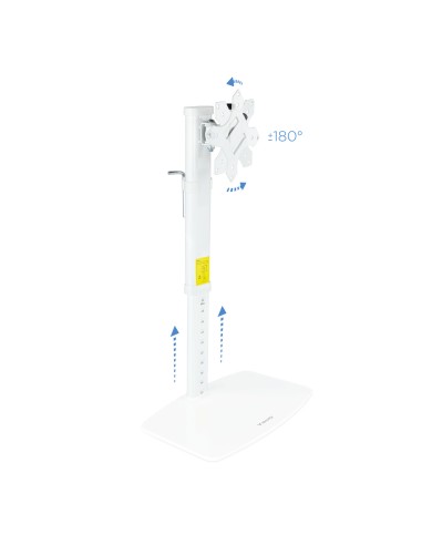 DB1127TN-W soporte para monitor 68,6 cm (27") Independiente Blanco