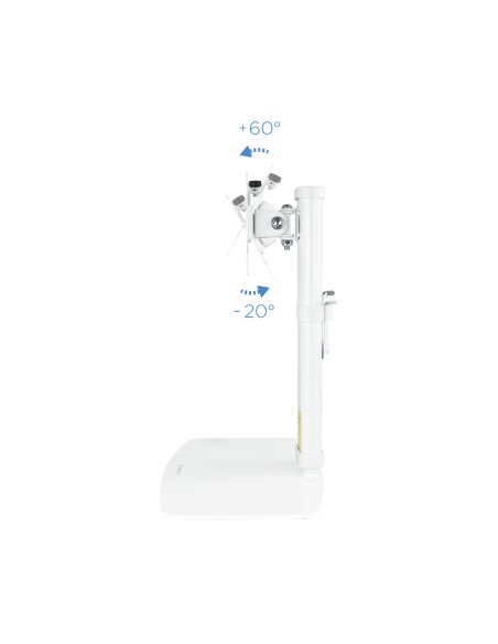 DB1127TN-W soporte para monitor 68,6 cm (27") Independiente Blanco