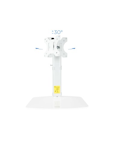 DB1127TN-W soporte para monitor 68,6 cm (27") Independiente Blanco