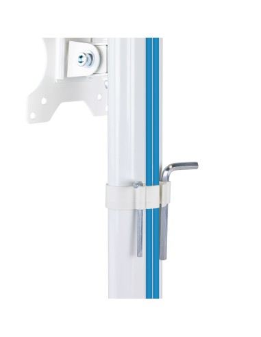 DB1127TN-W soporte para monitor 68,6 cm (27") Independiente Blanco